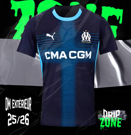 Maillot Authentique OM Extérieur 25/26