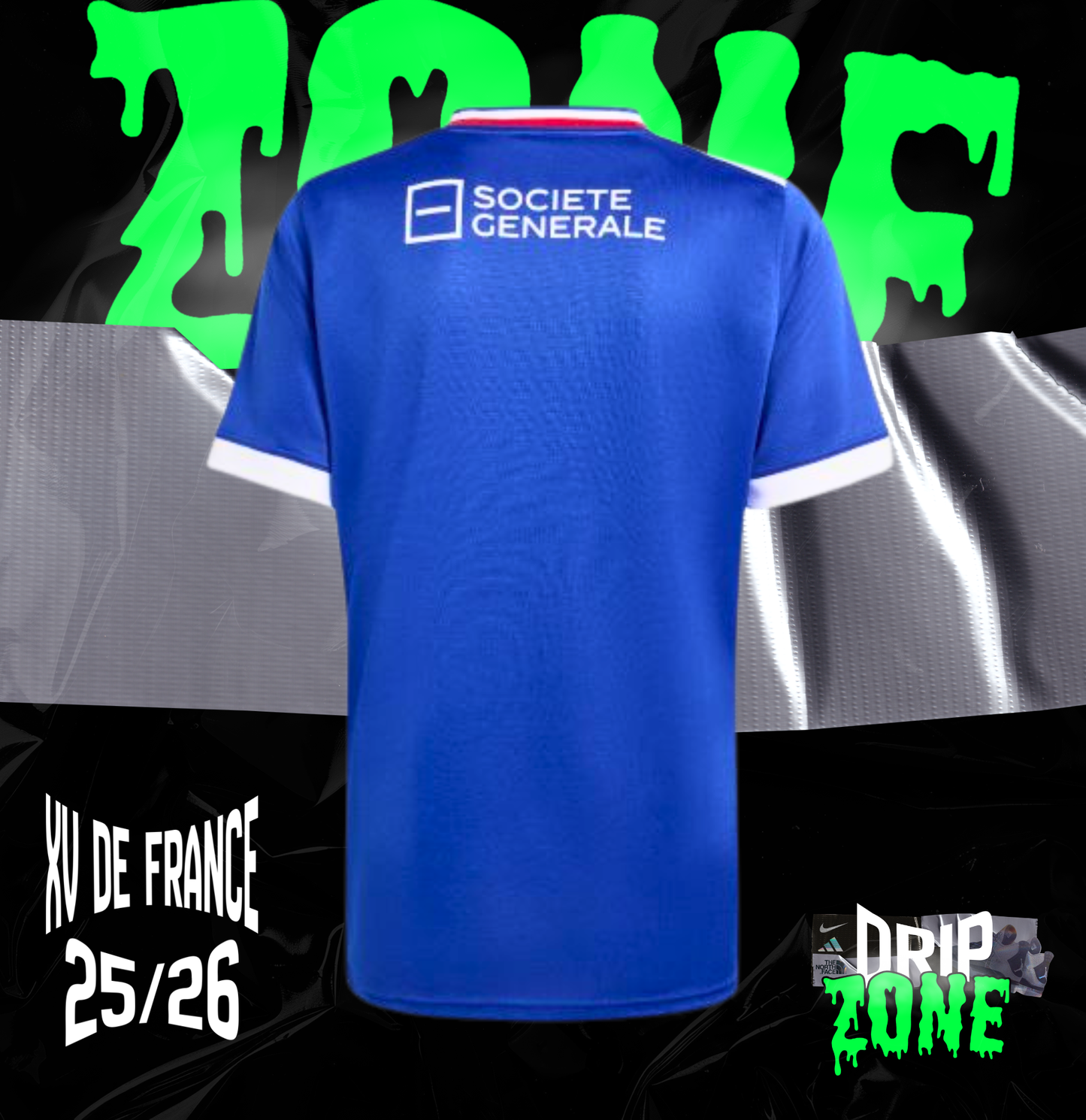 Maillot Domicile XV de France Adidas 2025/2026